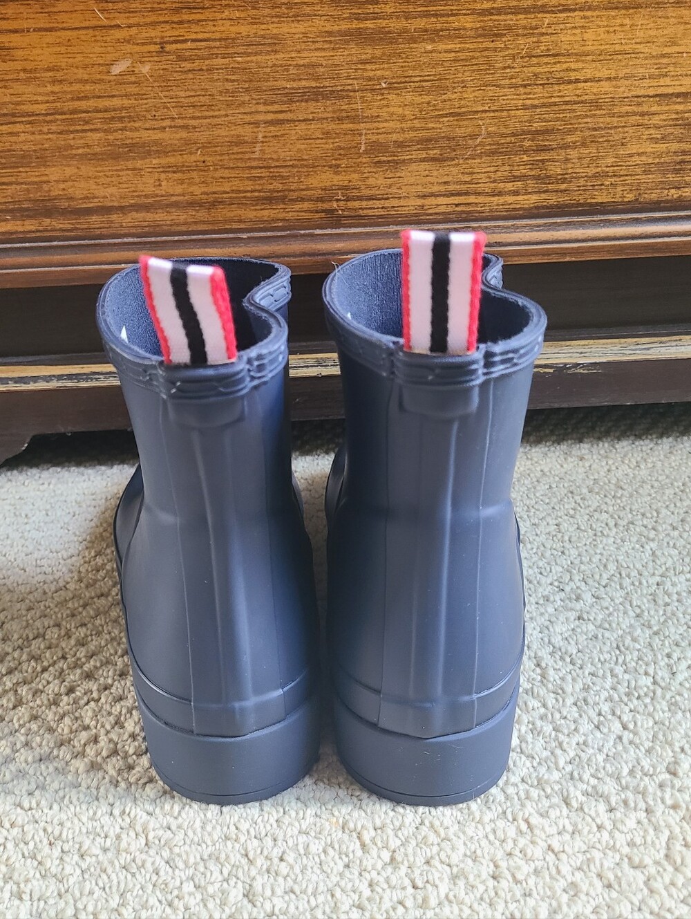 Hunter Blue Short Rain Boots - Picture 3 of 8
